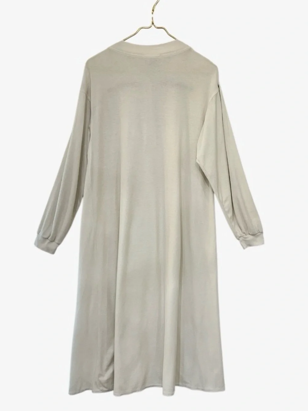 Vintage 90s Cuddle Duds Embroidered Long Sleeve Nightgown L